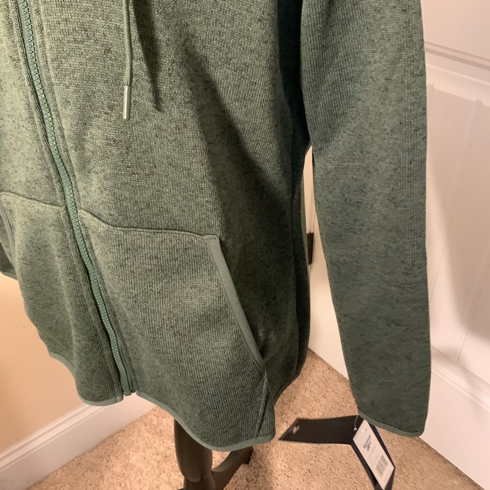 Reebok Green Zip-Up Hoodie NWT - Picture 6 of 9